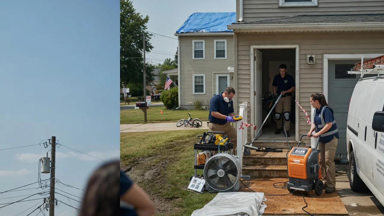 Water Damage Repair in Olmstead, KY near me
